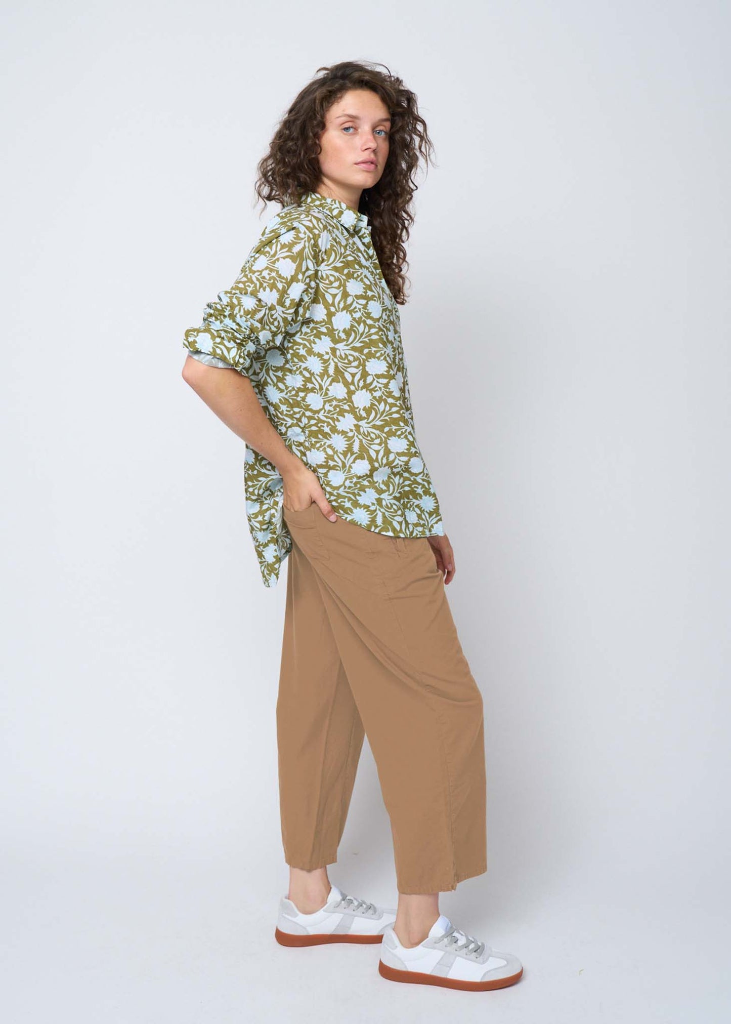 Shore Pant - Mocha Twill 6 - Side