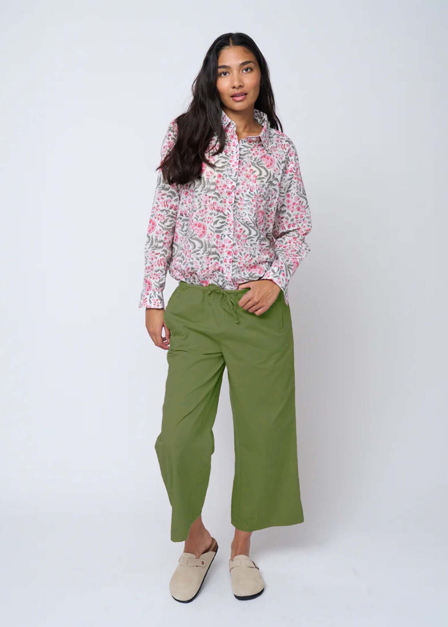 Shore Pant - Olive Twill 6 - full