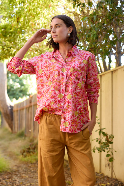 Good Boyfriend Shirt - Mira Floral