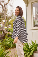 Good Boyfriend Shirt - Checkerboard Black