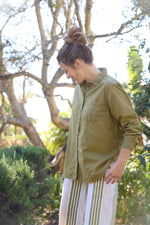 Good Boyfriend Shirt - Olive Oil