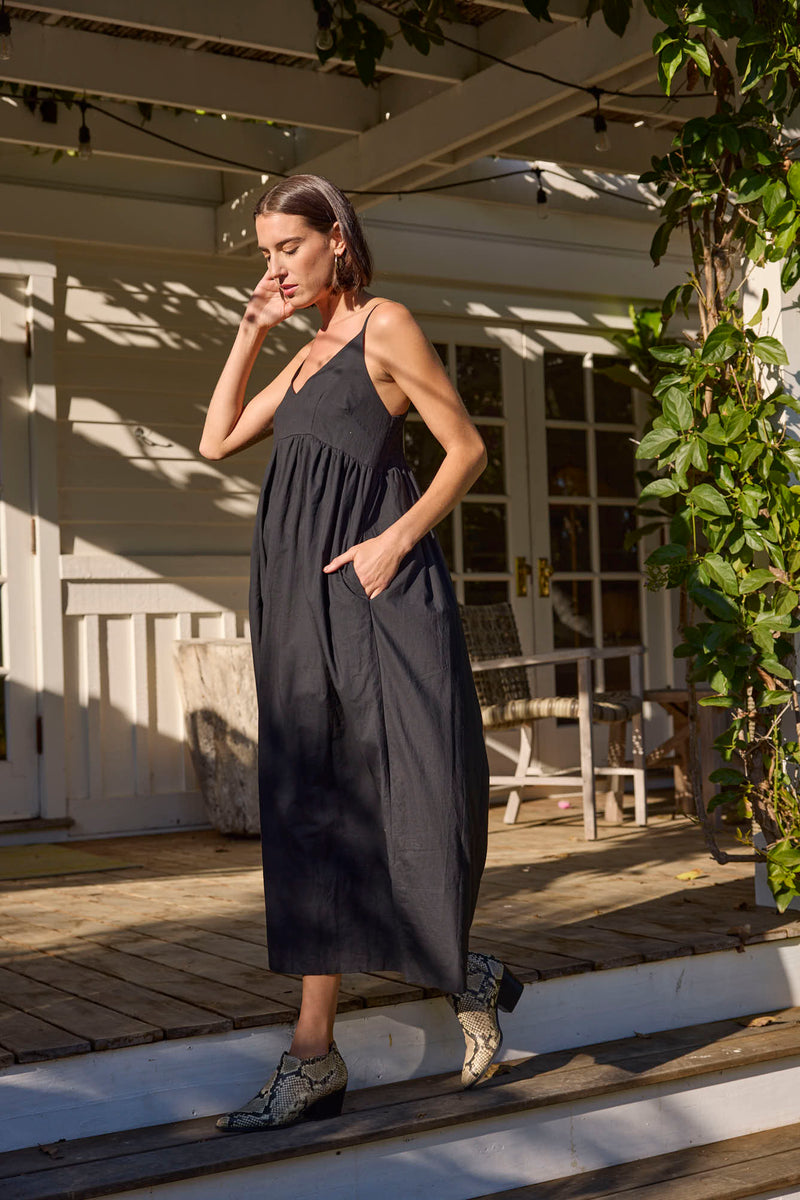 Hamptons Dress - Black