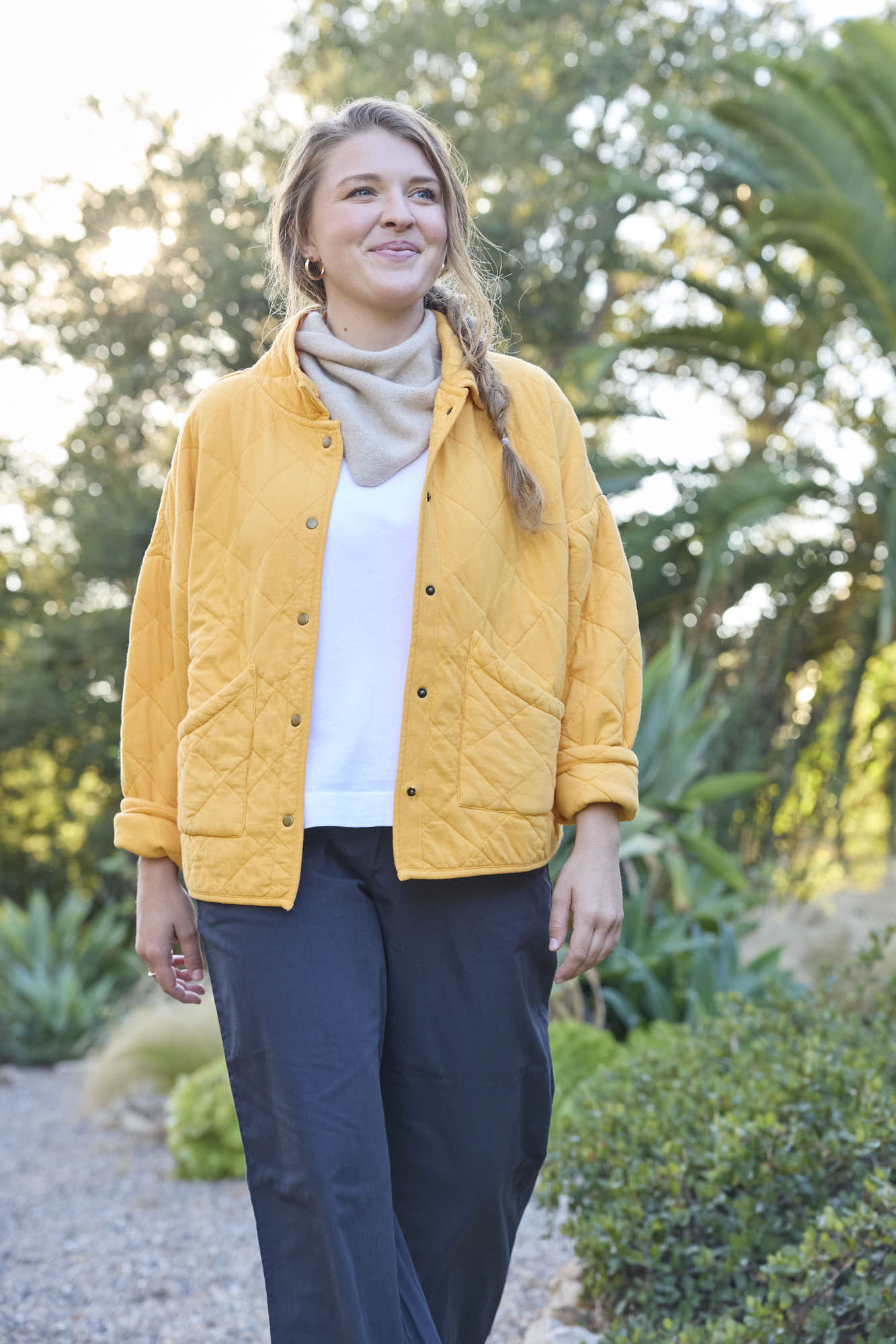 Countryside Quilted Jacket - Mango