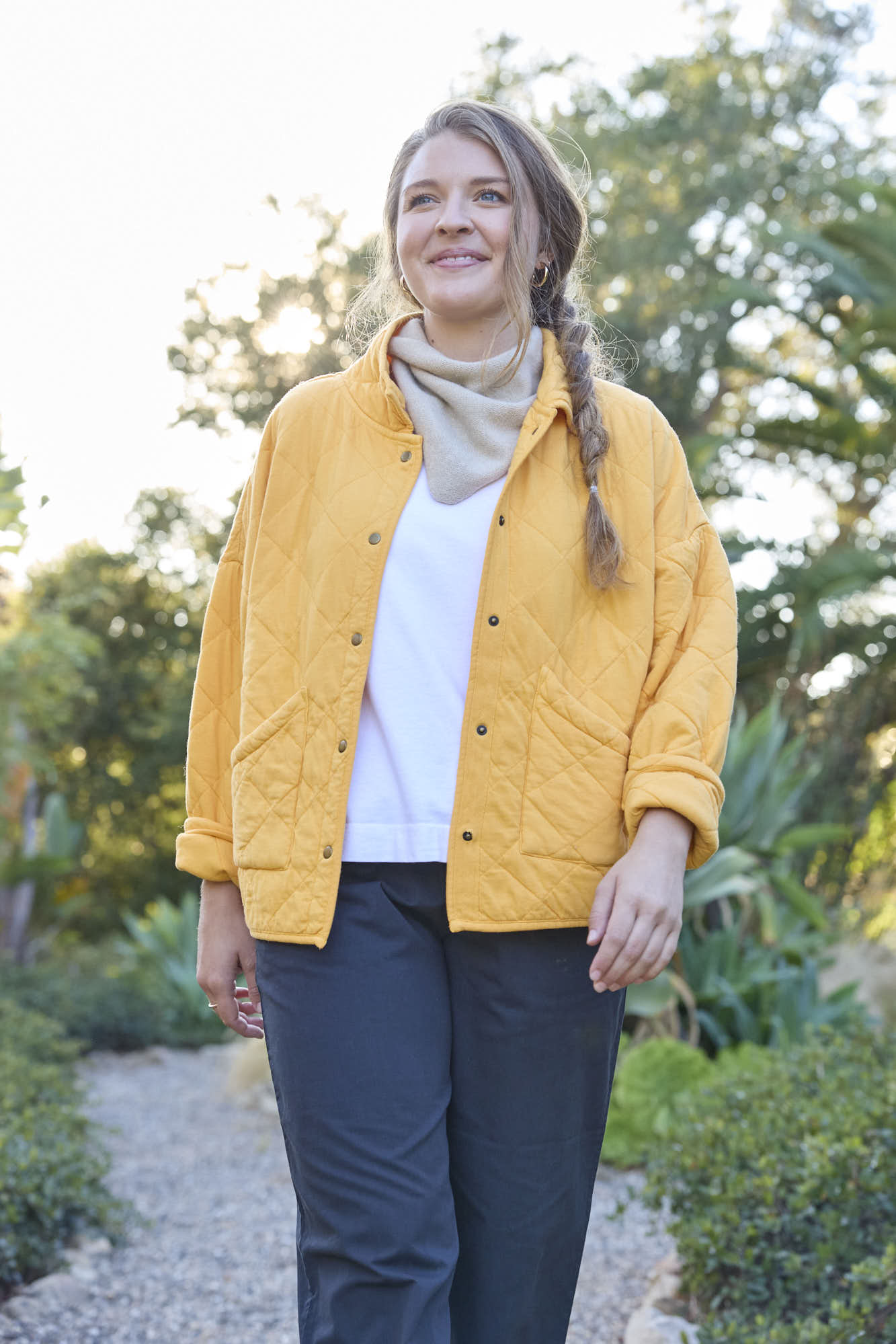 Countryside Quilted Jacket - Mango