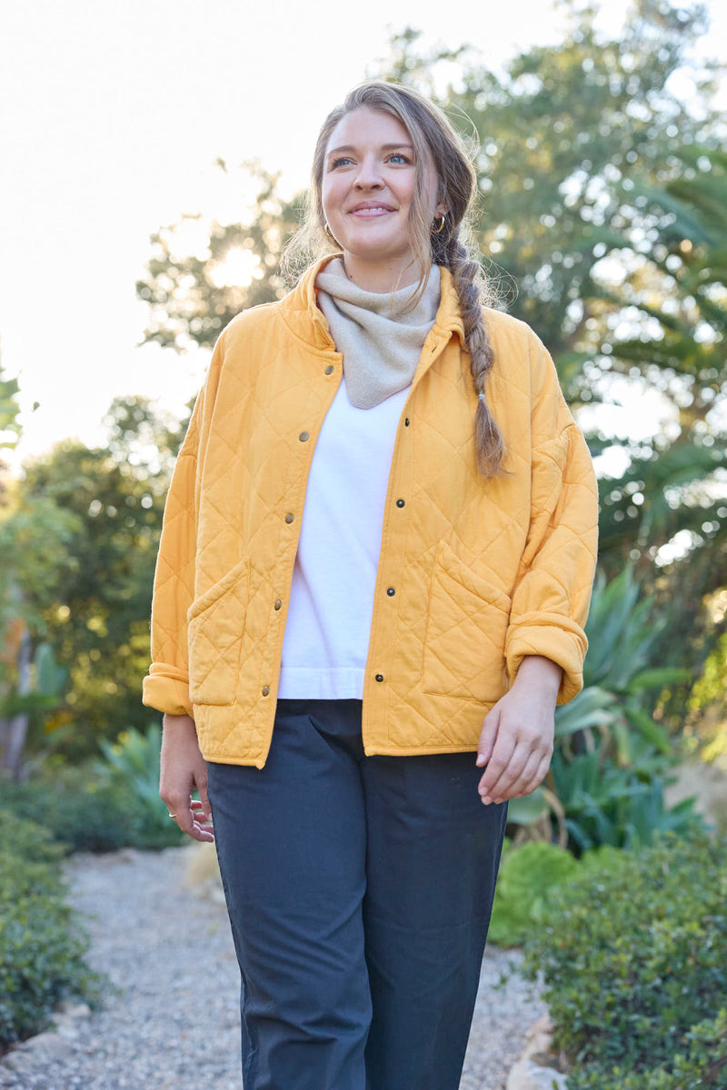 Countryside Quilted Jacket - Mango