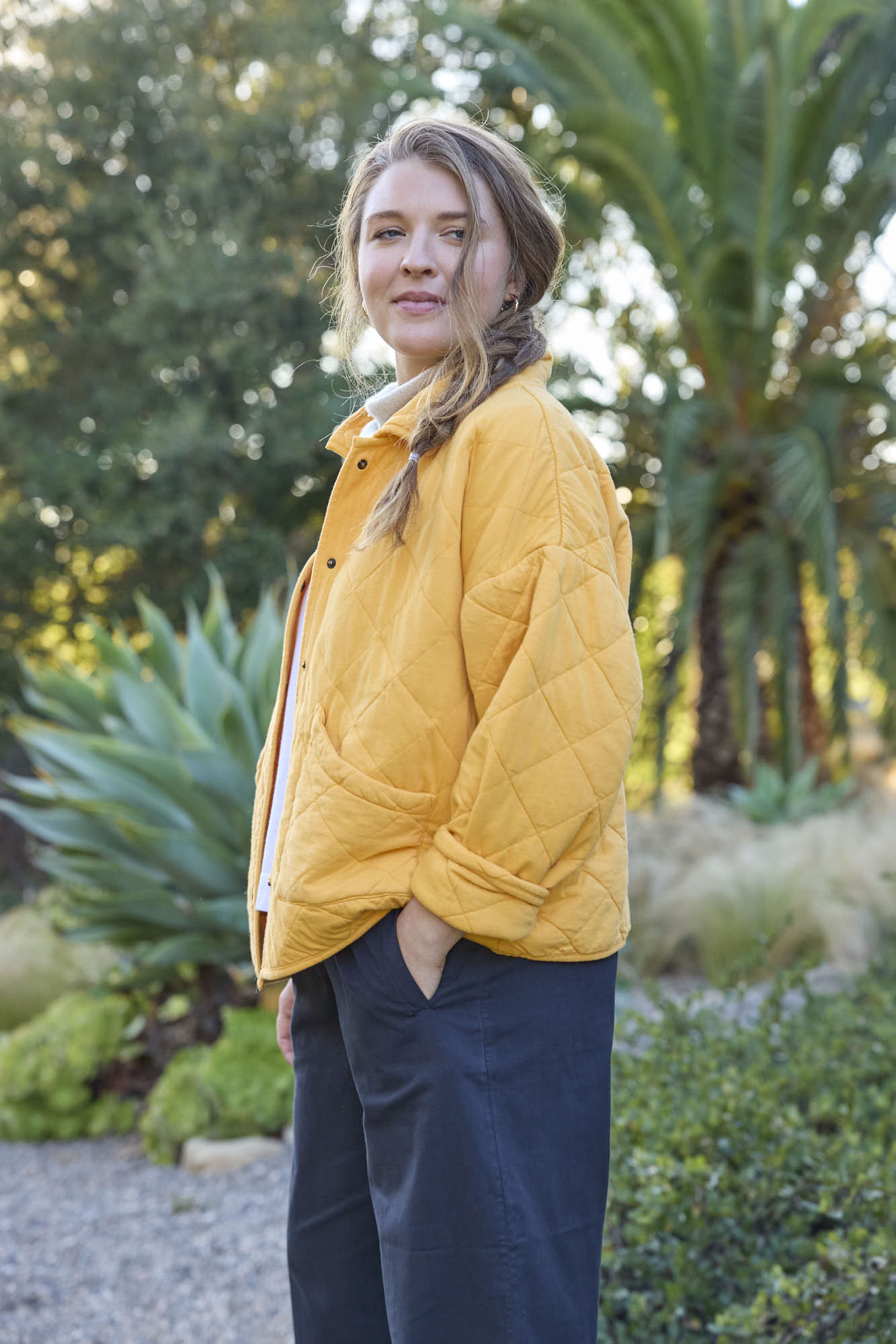 Countryside Quilted Jacket - Mango