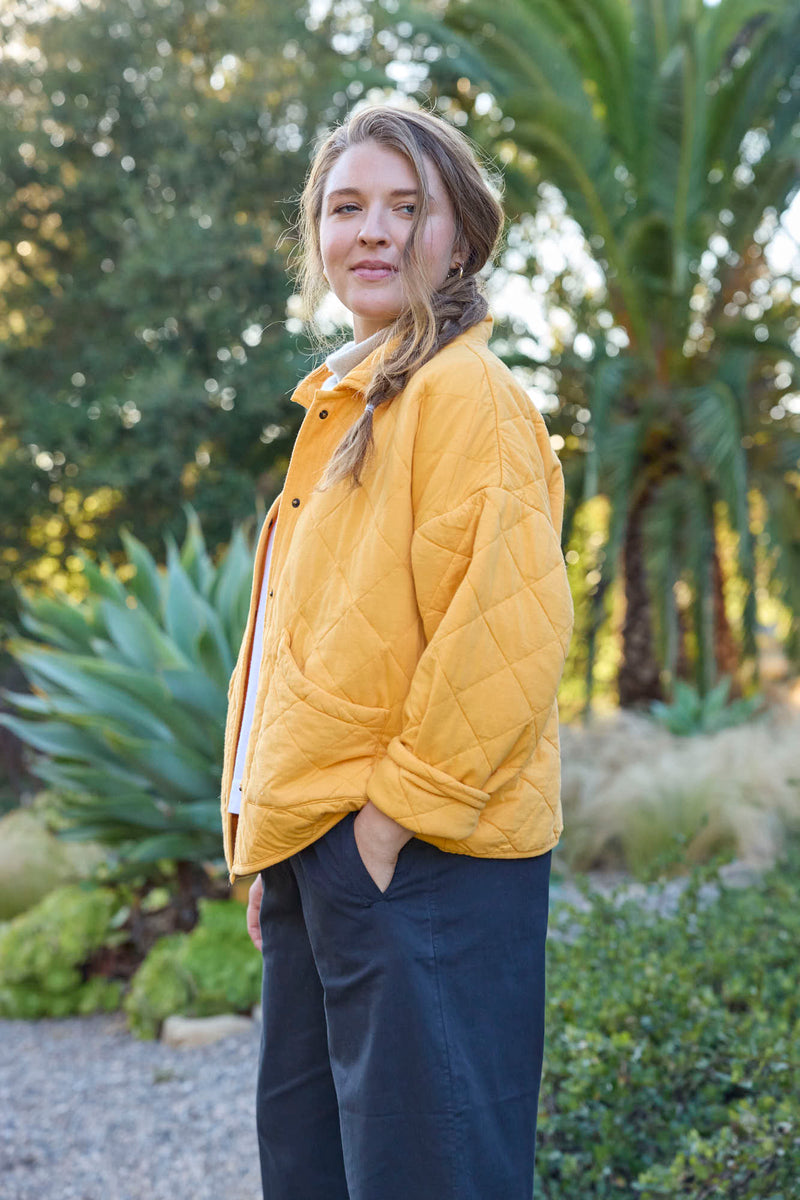 Countryside Quilted Jacket - Mango