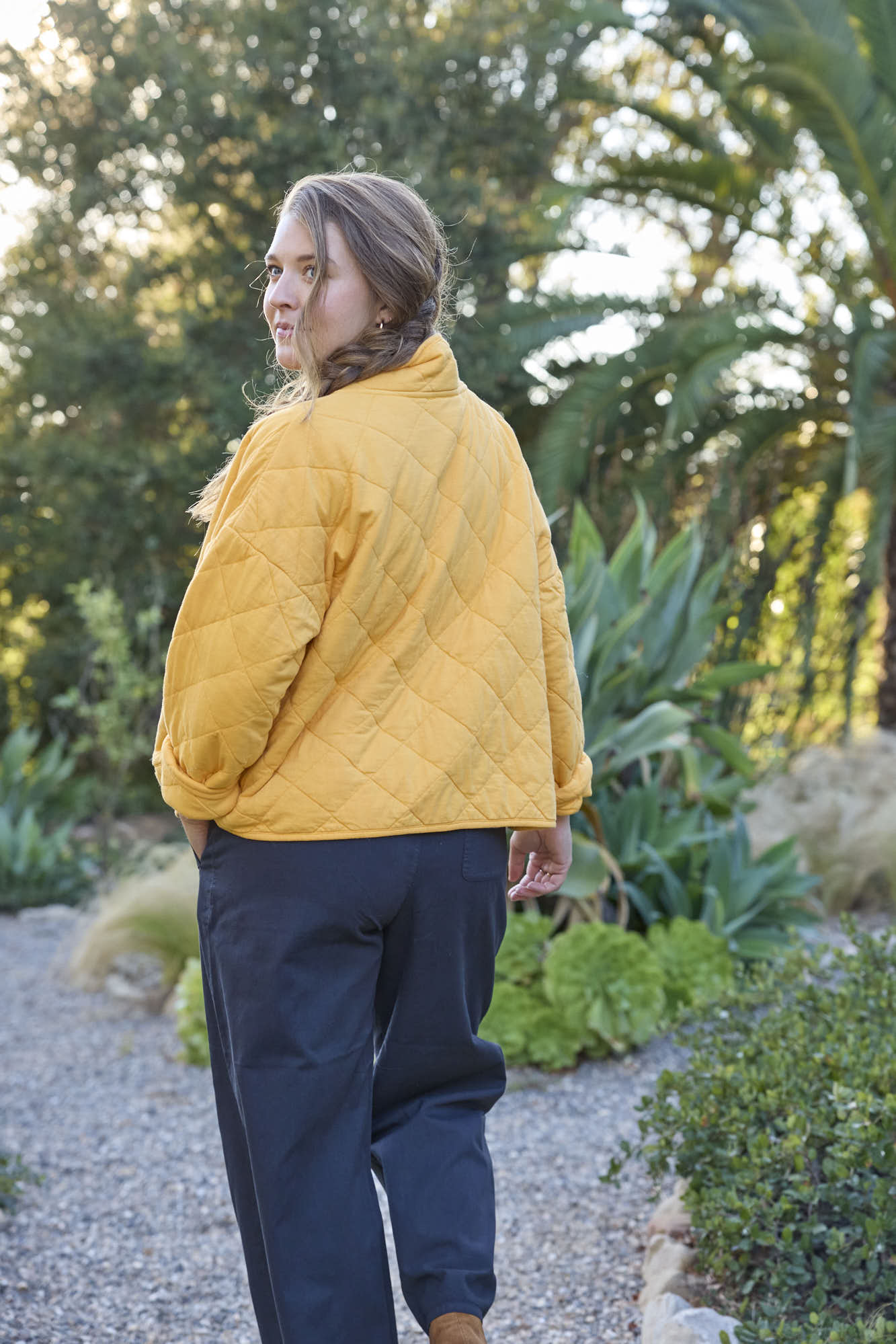 Countryside Quilted Jacket - Mango