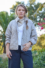 Countryside Quilted Jacket - Pebble