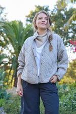 Countryside Quilted Jacket - Pebble