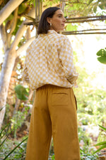 Good Boyfriend Shirt - Checkerboard Natural