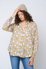 Good Boyfriend Shirt - Floral Escape Olive Oil & Lavender