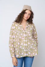 Good Boyfriend Shirt - Floral Escape Olive Oil & Lavender