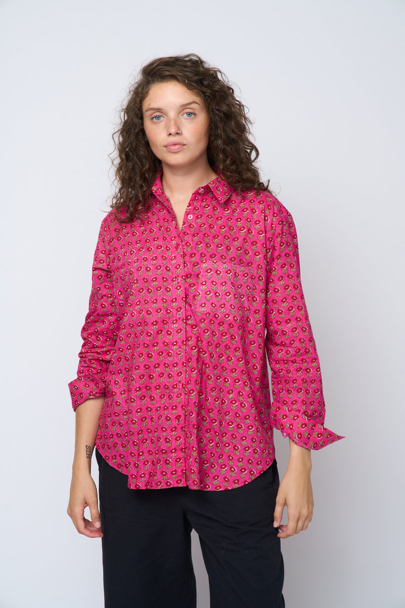 Good Boyfriend Shirt - Emory Floral