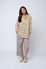 Good Boyfriend Shirt - Floral Escape Olive Oil & Lavender