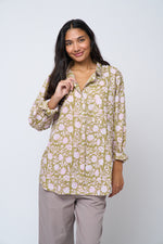 Good Boyfriend Shirt - Floral Escape Olive Oil & Lavender