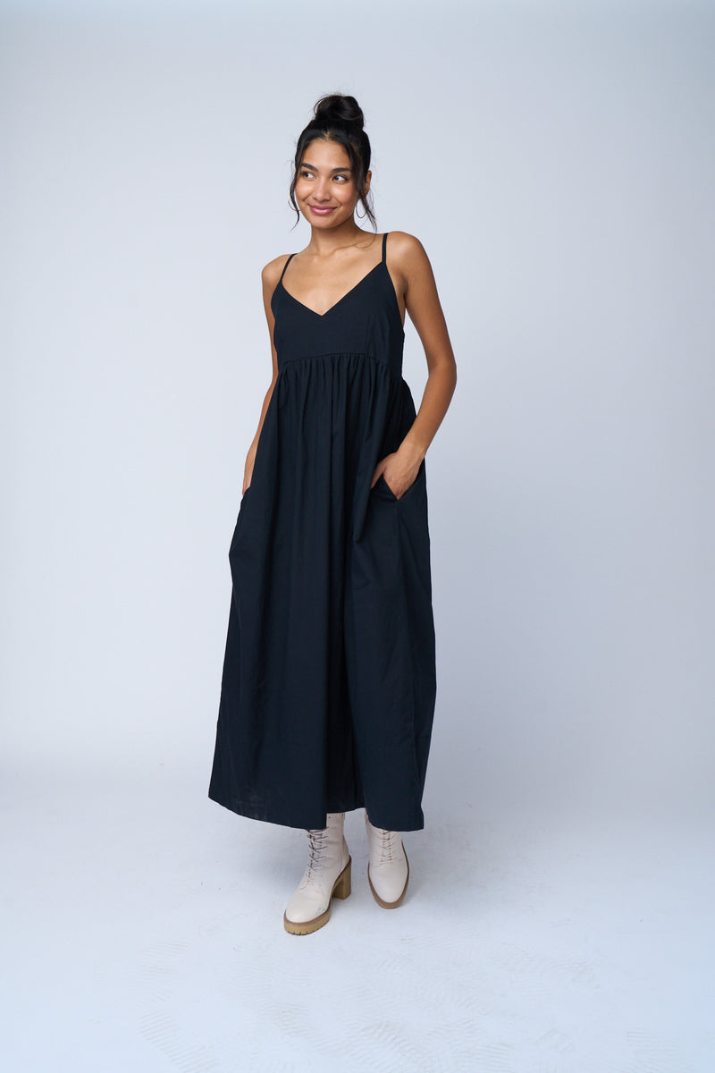 Hamptons Dress - Black