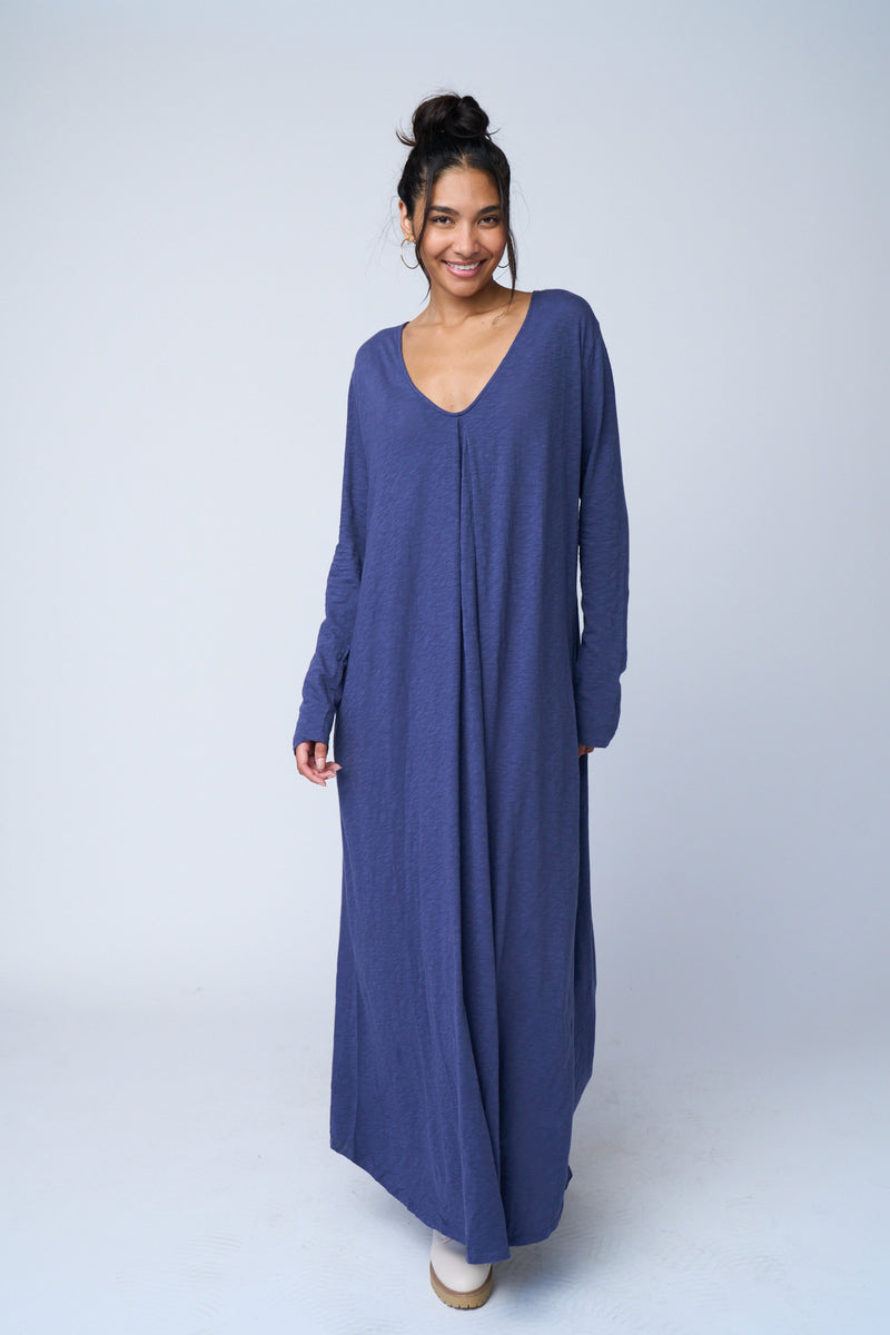 Be Clever Duo Dress - Inky Blue