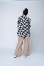 Good Boyfriend Shirt - Checkerboard Black