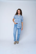 Good Boyfriend Shirt - Shibori Diamonds