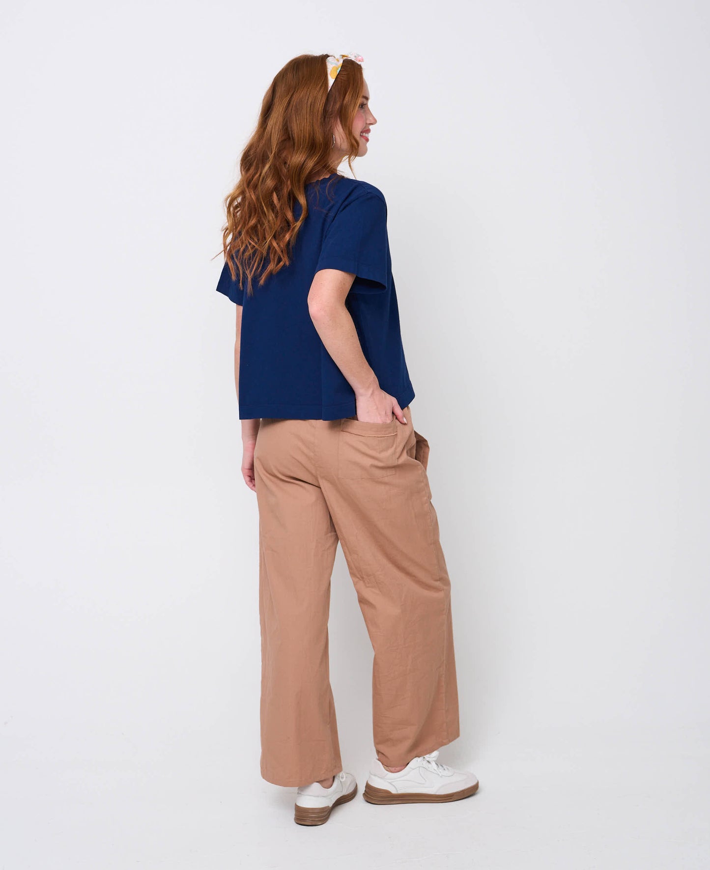 Shore Pant - Mocha Twill 4 - Back