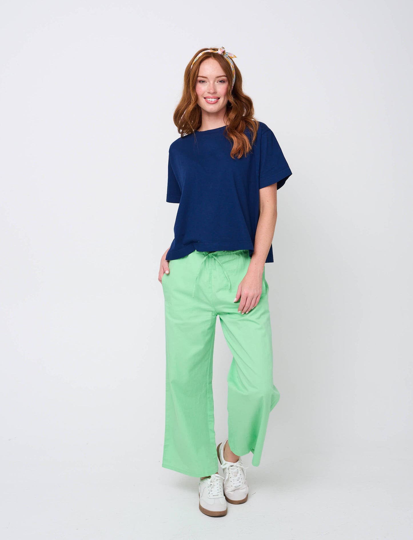 Shore Pant - Citron Twill 4