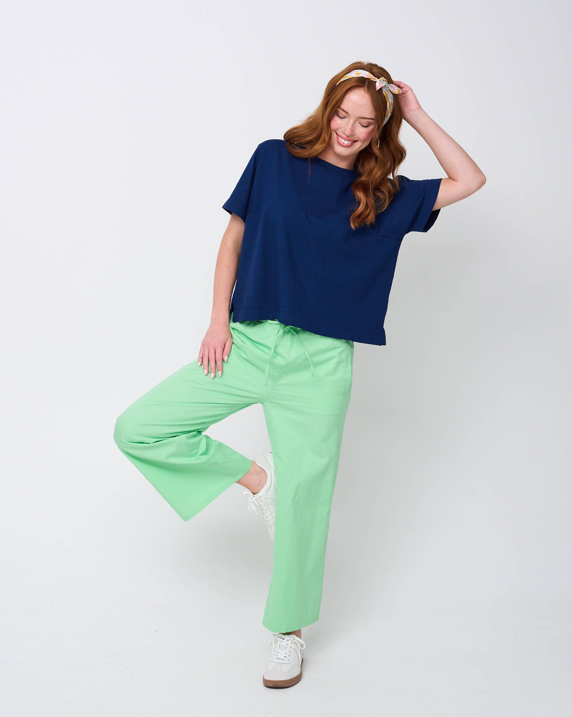 Shore Pant - Citron Twill 2