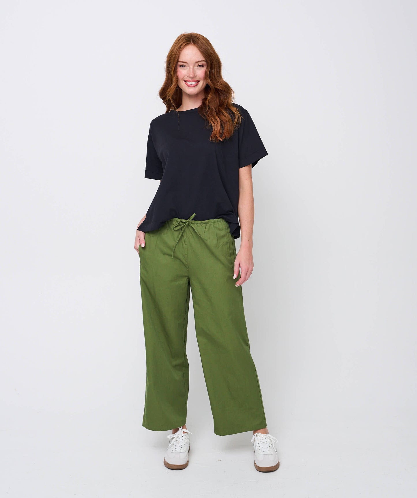Shore Pant - Olive Twill 2