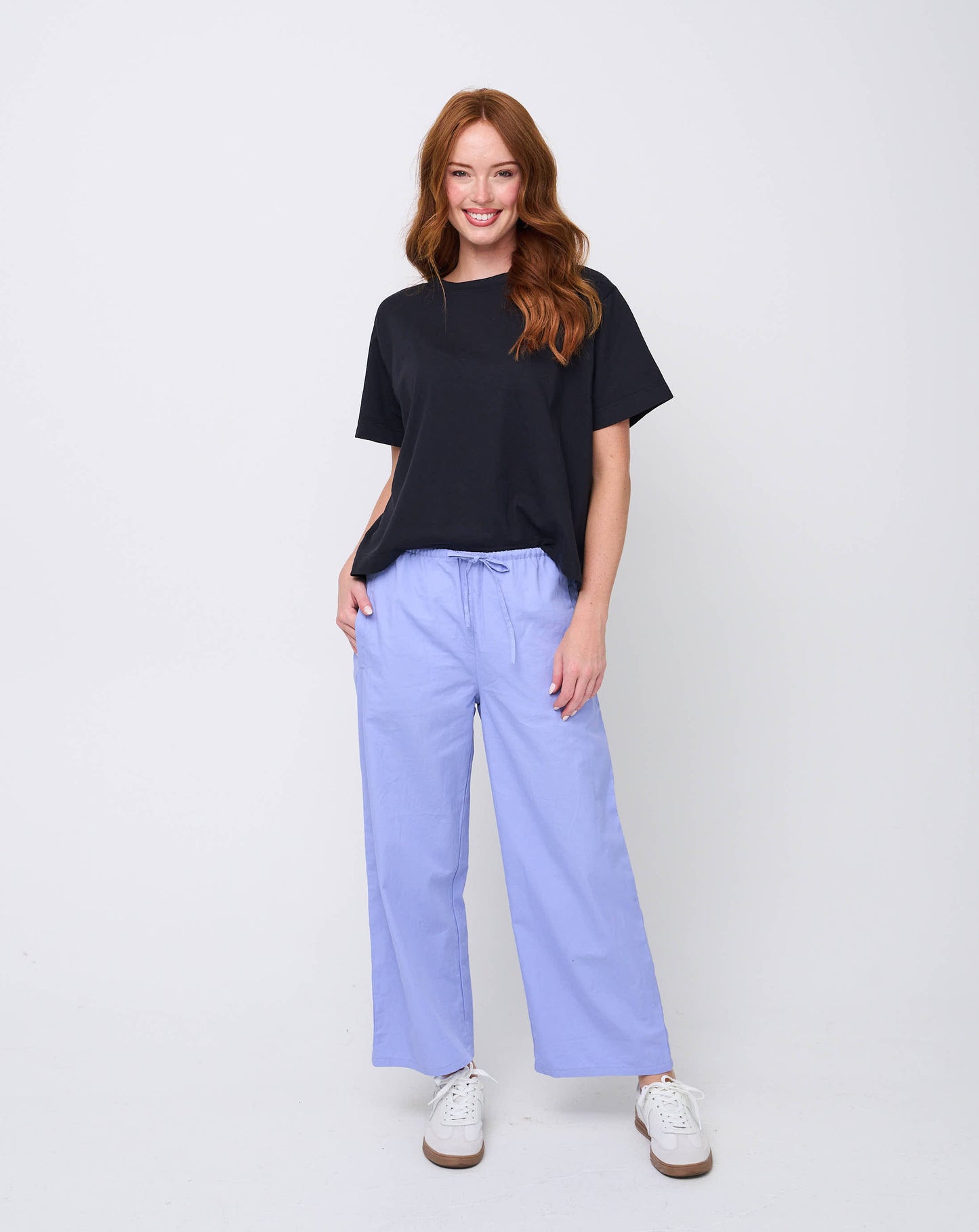 Shore Pant - Bluebird Twill 2 - Front