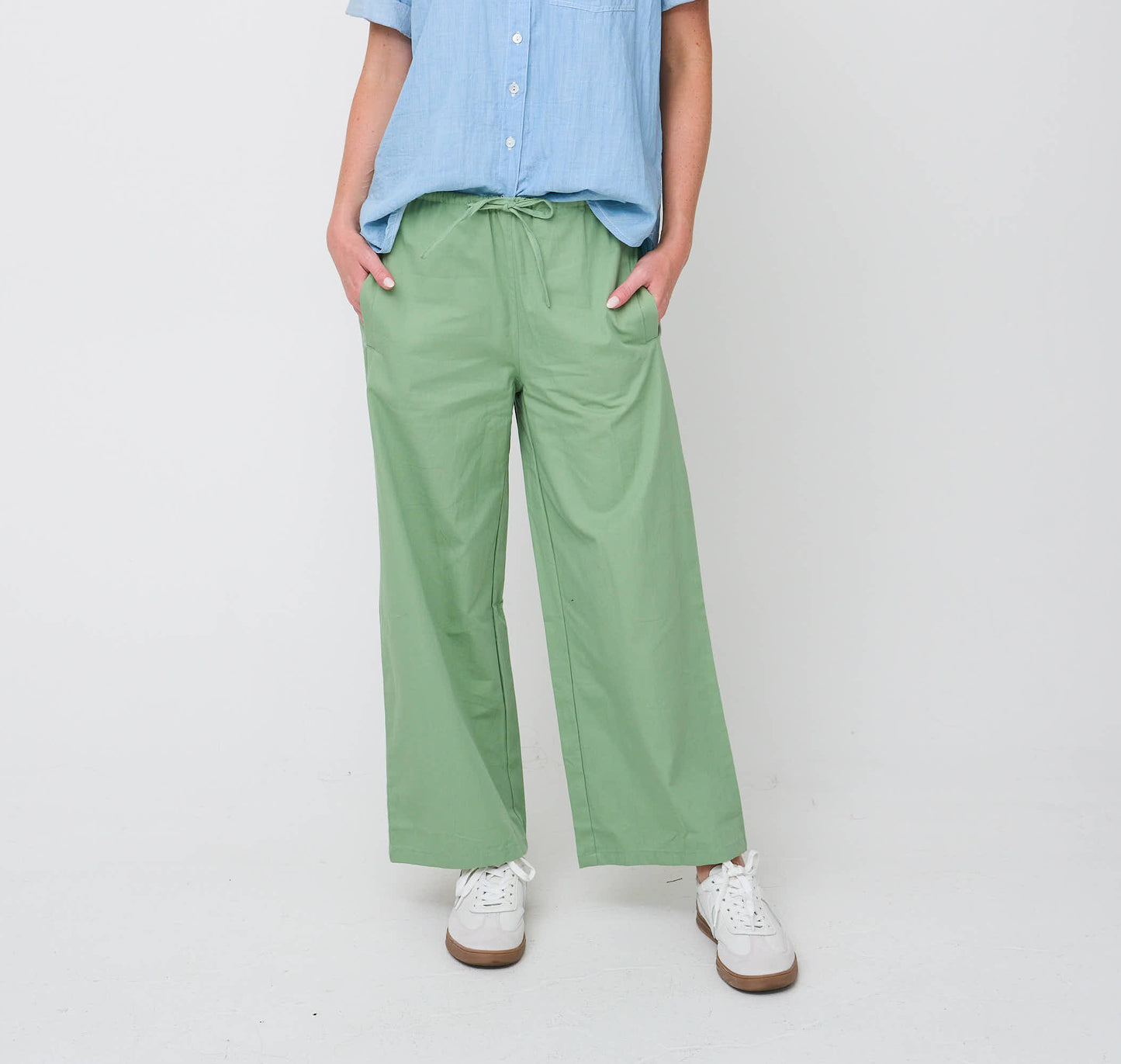 Shore Pant - Watercress Twill 12
