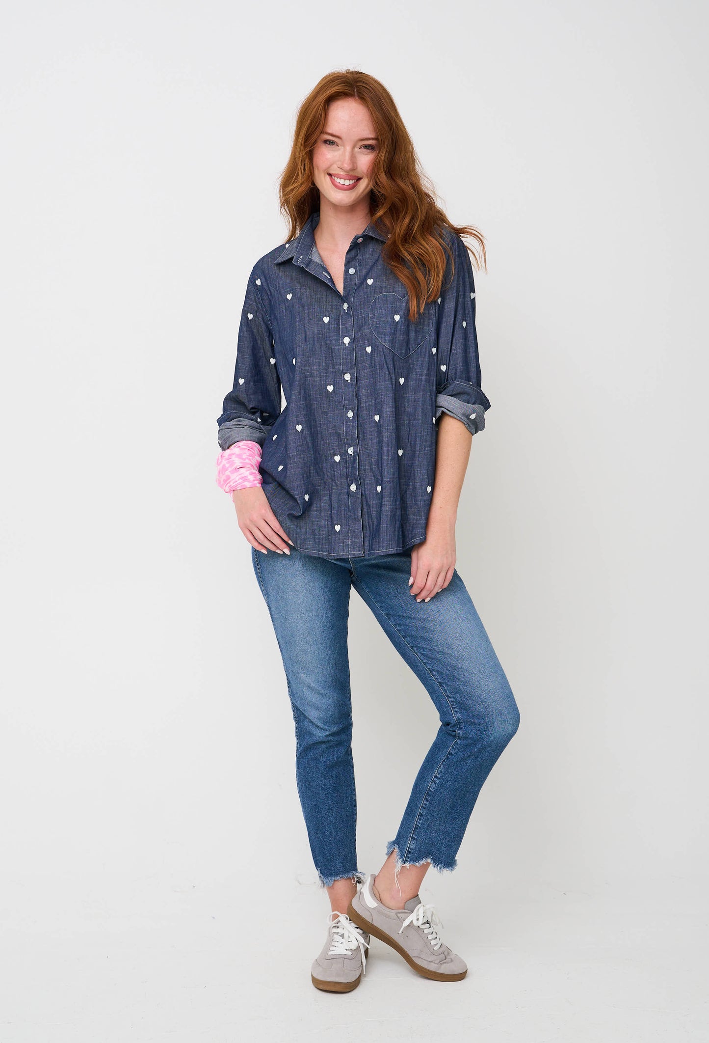 Good Boyfriend Shirt - Hearts Stitch 4