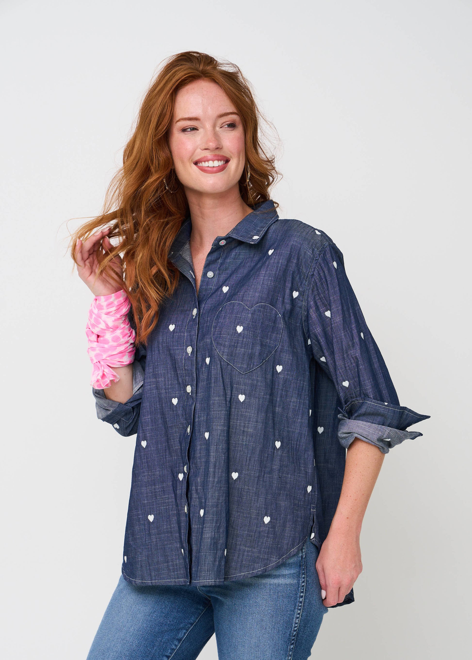 Good Boyfriend Shirt - Hearts Stitch 5