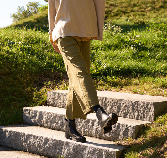 Shore Pant - Olive Oil Twill 1 - Outdoor