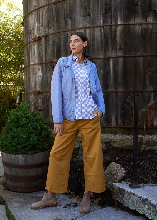 Countryside Quilted Jacket - Cornflower Blue PRE-ORDER