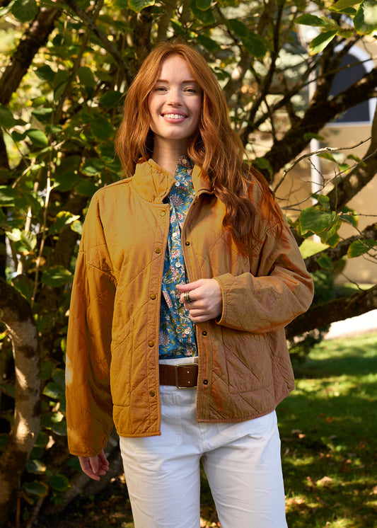 Countryside Quilted Jacket - Honeycomb PRE-ORDER