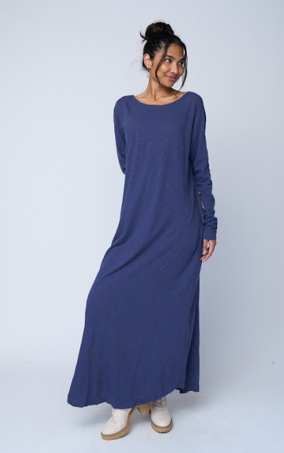 Be Clever Duo Dress - Inky Blue