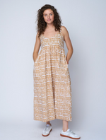 Hamptons Dress - Messy Dot Baked Clay