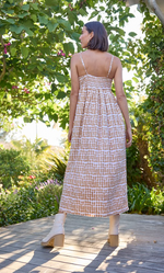 Hamptons Dress - Messy Dot Baked Clay