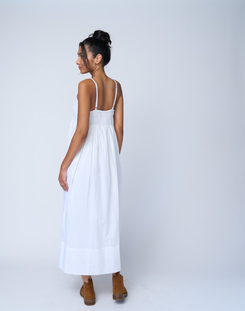 Hamptons Dress - Natural