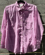 Good Boyfriend Shirt - Menswear Stripe Lavender