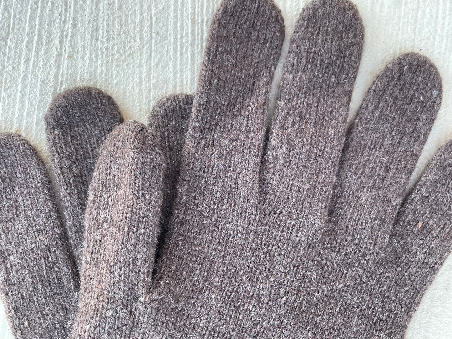 Bedford Recycled Cashmere Gloves Cocoa