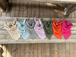 Newport Triangle Recycled Cashmere Scarf - Oatmeal