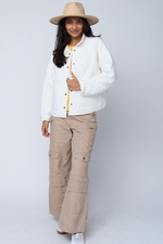 Countryside Quilted Jacket - Natural