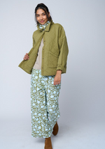 Countryside Quilted Jacket - Olive Oil