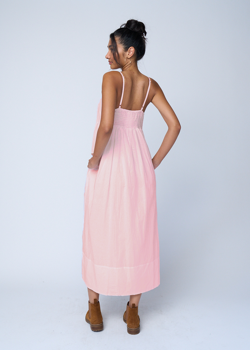 tickled pink bridesmaid dresses Blush Pink Pleating Tulle Mismatched Mermaid Bridesmaid Dresses. AB120 –  AlineBridal main image 0