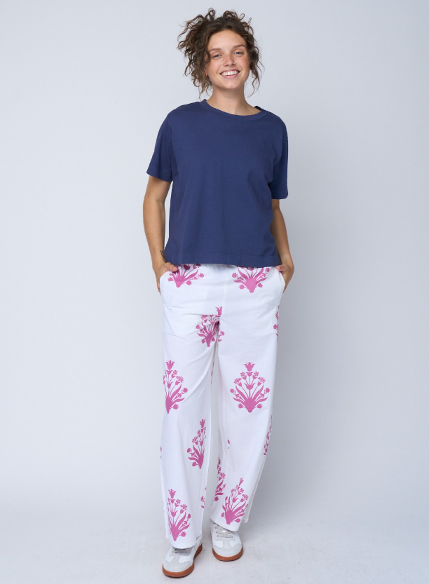 Shore Pant - Cameo Floral Dahlia