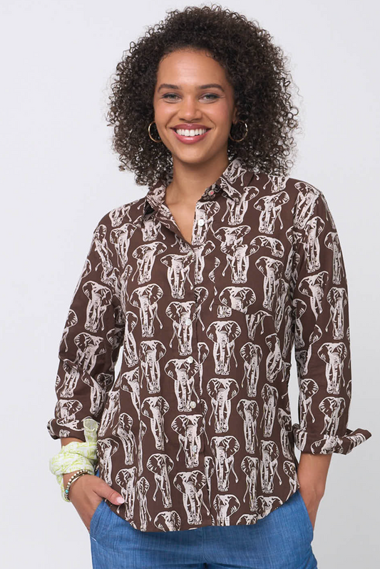 Good Boyfriend Shirt - Elephants Pinecone 1