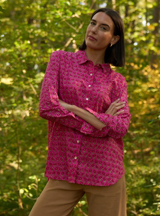 Good Boyfriend Shirt - Emory Floral 1