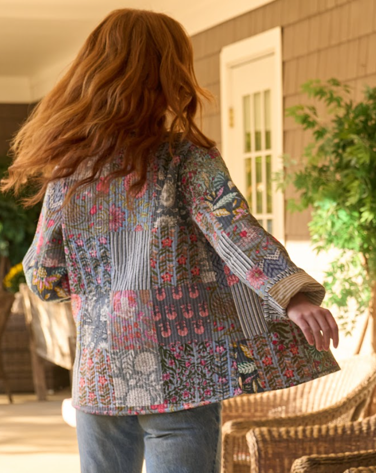Sag Harbor Reversible Patchwork Jacket 4 - Back view