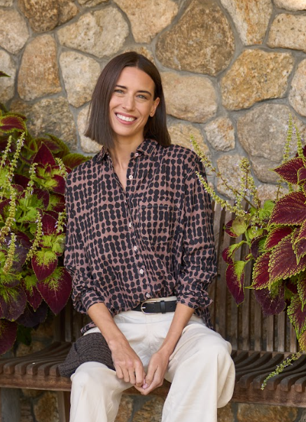Good Boyfriend Shirt - Messy Dot Milk Chocolate Overdye